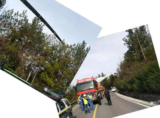 大件運(yùn)輸受阻，負(fù)責(zé)人合力清障