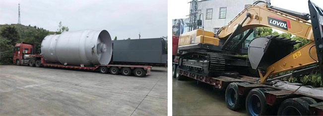 大型壓路機(jī)、挖掘機(jī)、裝載機(jī)、履帶吊等工程機(jī)械專用運(yùn)輸車